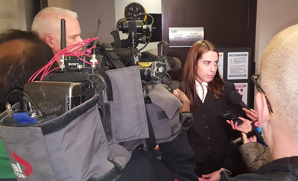 Caitlin Shane, pivot legal society lawyer at Federal Court of Canada