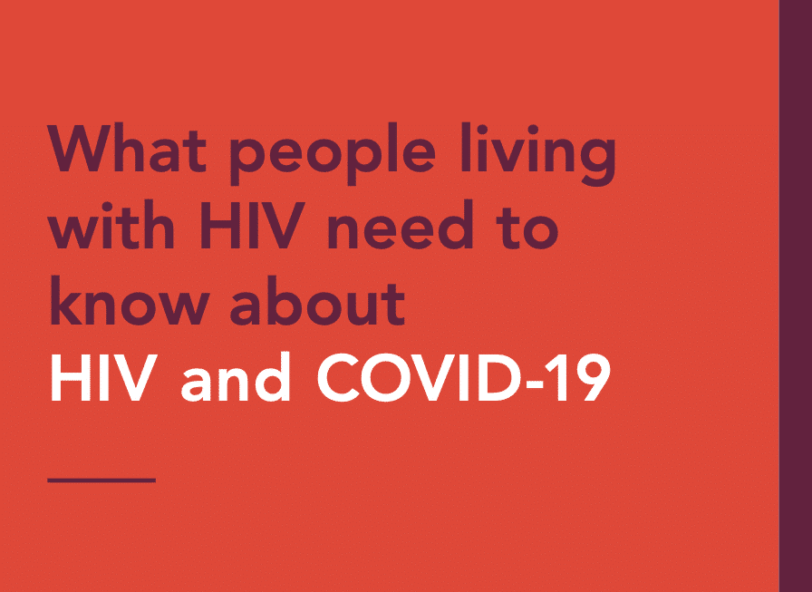 What People Living with HIV Need to Know About HIV and COVID-19