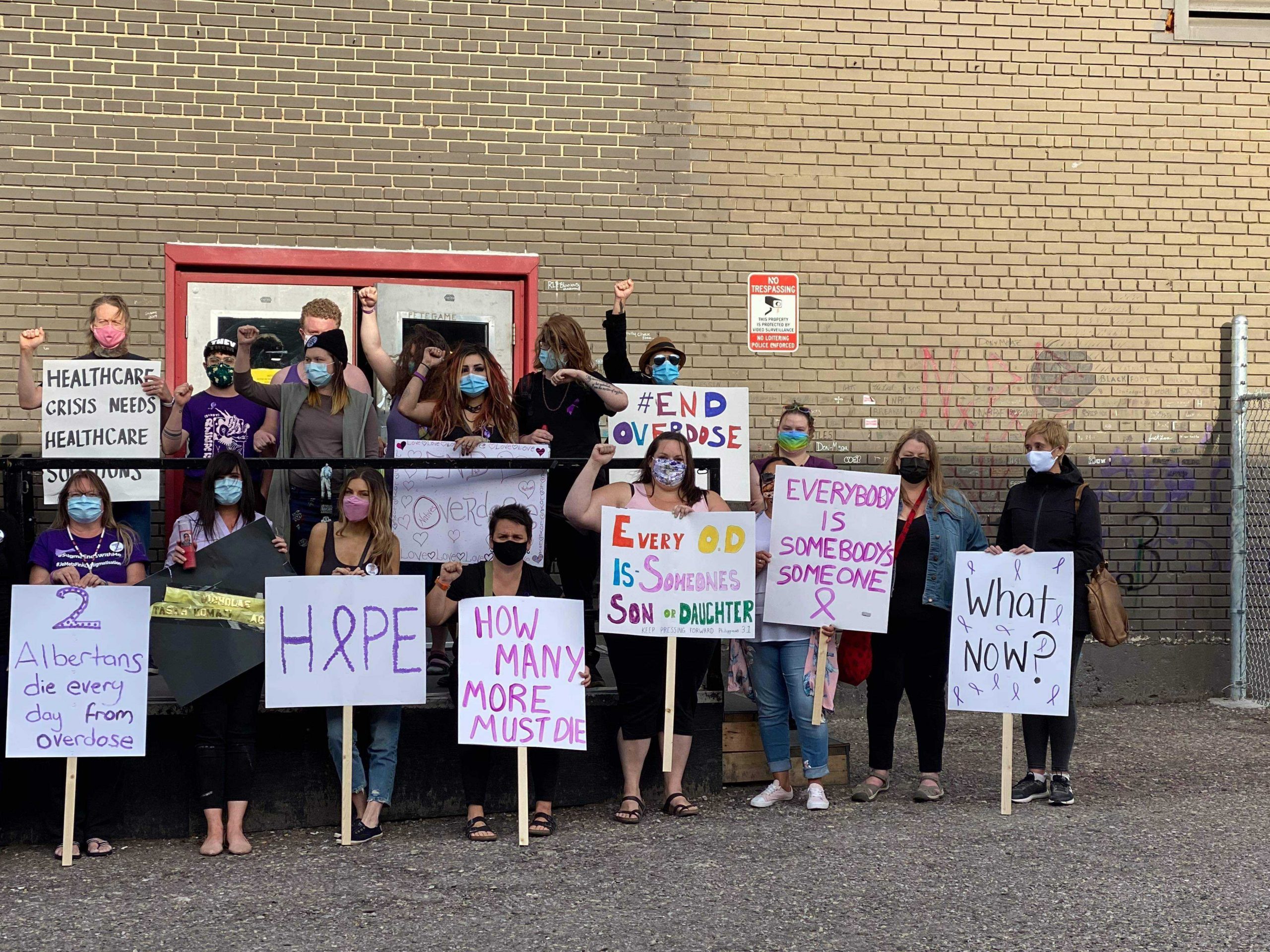 Moms Stop the Harm and Lethbridge Overdose Prevention Society Launch Legal Action Against Alberta Government