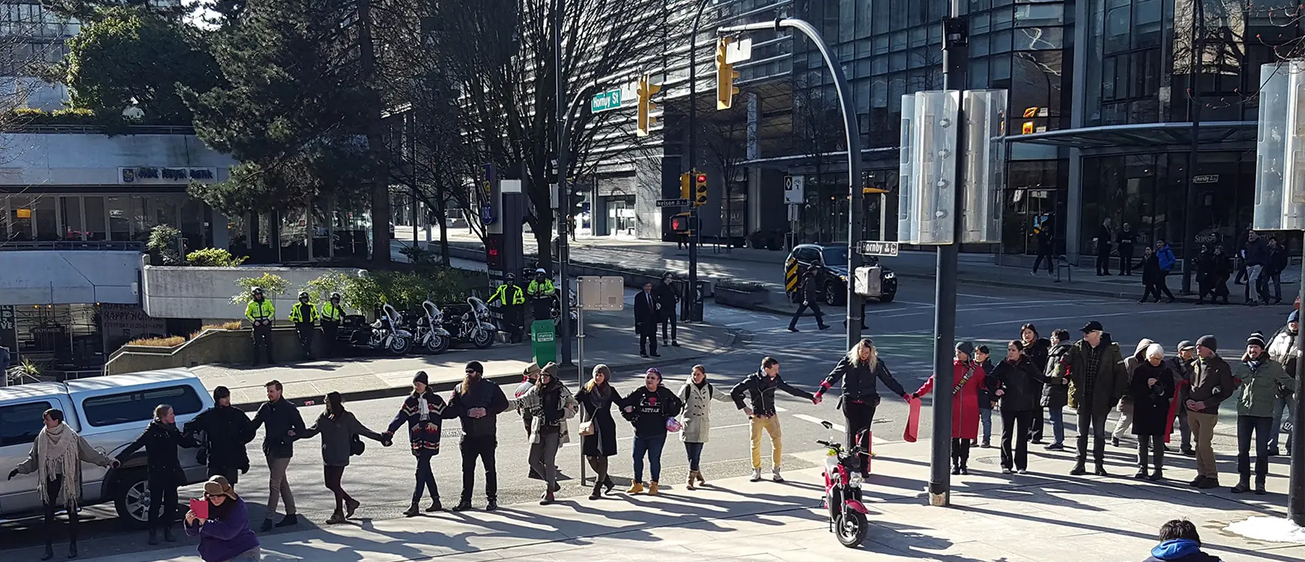 human chain